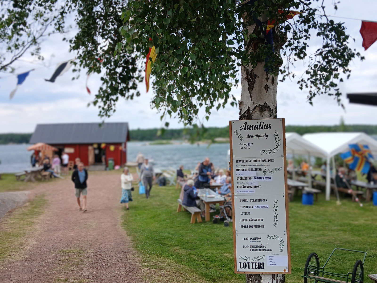 Amalias strandparty – en sommartradition i vår socken